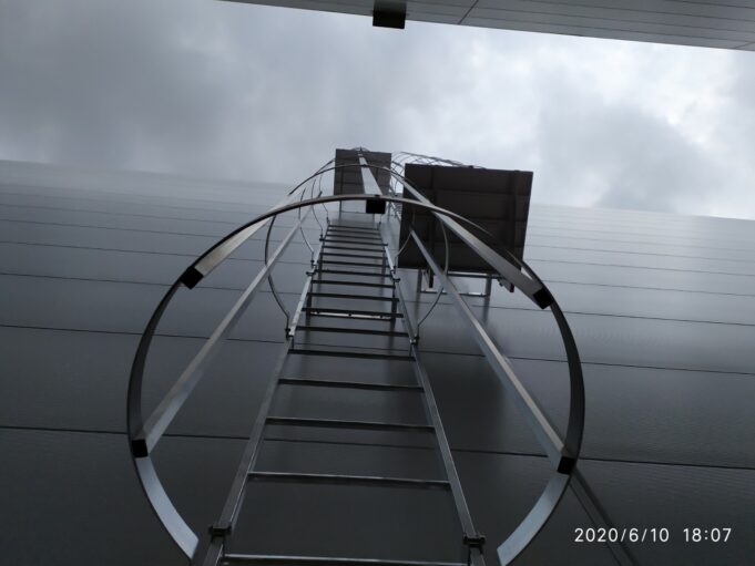 Kooiladder op maat van 10 meter