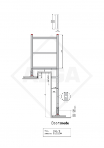 Gevelladder GLC-2