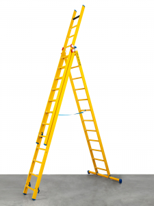 Kunststof ladders ook wel GVK ladders genomoend. Leverbaar als als reformladder, opsteekladder en enkele ladder.