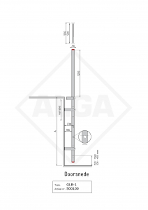 Gevelladder Model GLB 1 | ALGA