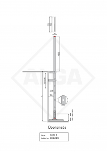 Gevelladder Model GLB 2 | ALGA