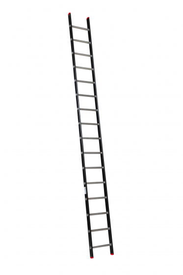 ALPINE Enkele ladder met ladderhaken 1x16