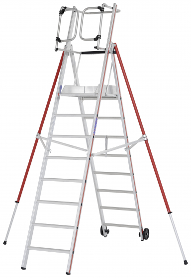 Platformladder 8 sporten