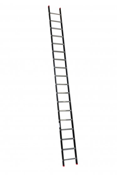 ALPINE Enkele ladder met ladderhaken 1x18