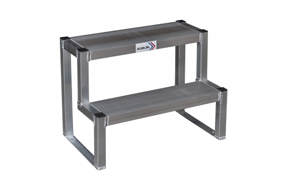 Montagetrap 1x2 treden (strip)