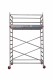 Aluminium rolsteiger Breed met schoren platform 250 cm. RDA2500 | ALGA 