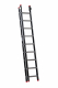 EMPIRE Opsteekladder 2 delig 2x9 met ladderhaken 111209