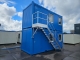 Containertrap met steun