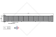 Aluminium gangway 5 meter (binnenvaart) 400105