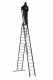 MANHATTAN Reformladder 3 delig 3x16 A-stand 100316