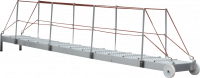 Aluminium gangway 6 meter (binnenvaart) 400006