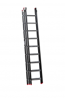 EMPIRE Opsteekladder 3 delig 3x9 met ladderhaken 111309