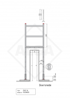 Gevelladder ALGA Type GLC-4